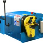 PHI 2CPV End Finishing Machine (pneumatic clamping and variable speed)