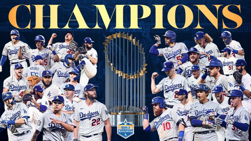 Go Blue! Los Angeles Dodgers are World Champions – PHI