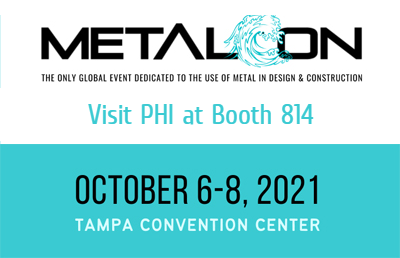 PHI Exhibitor at Metalcon 2021 Tampa