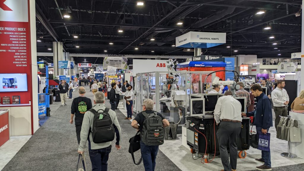 Atmosphere of Fabtech 2022